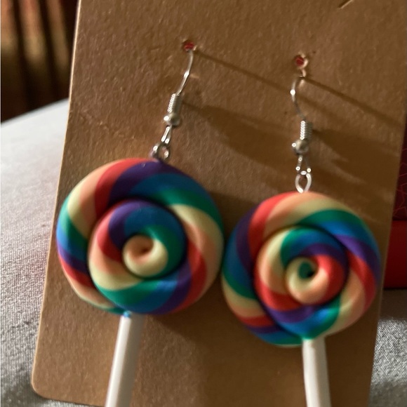 Lollipop Earrings - Picture 2 of 2